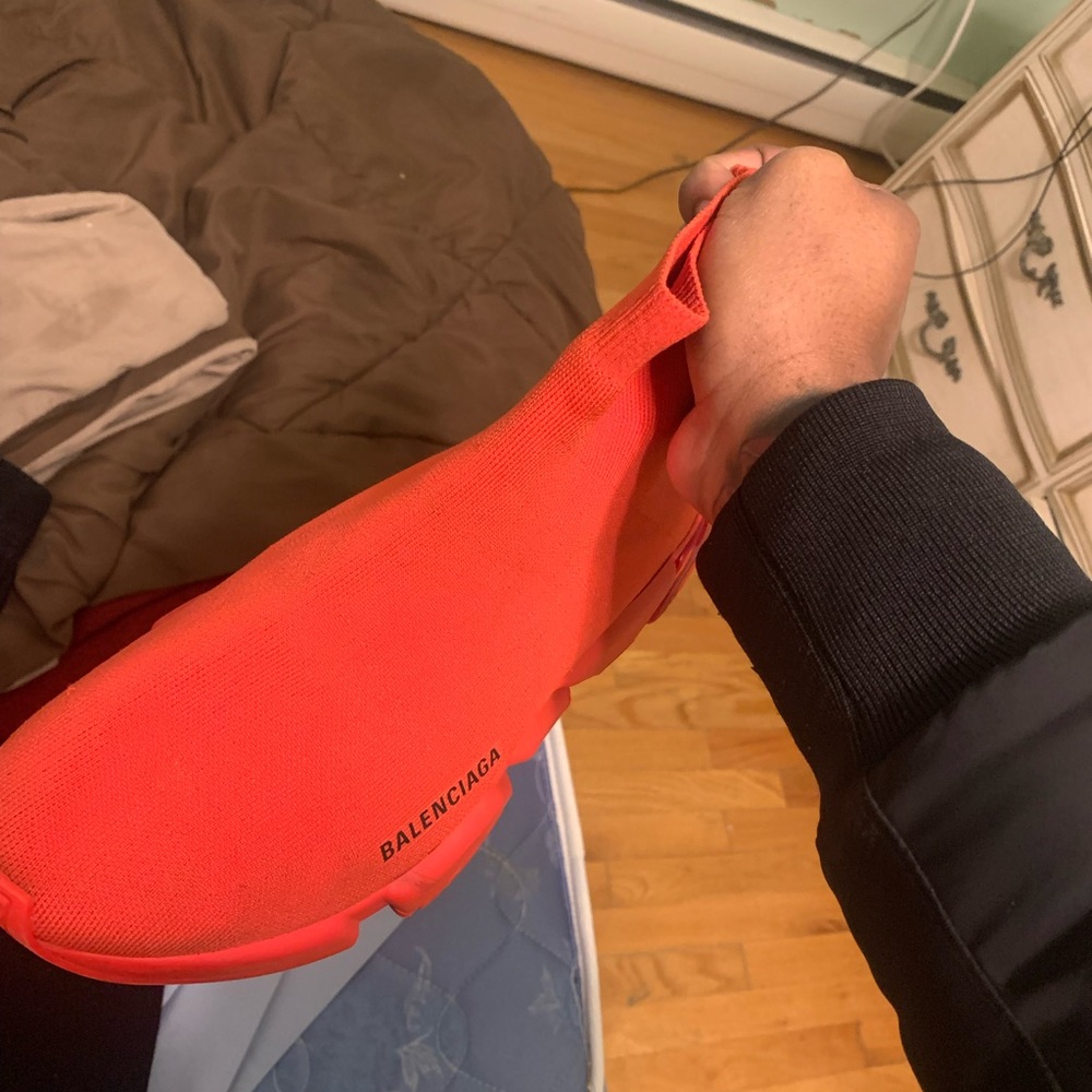 Red Balenciaga Shoes - Picture 1 of 5